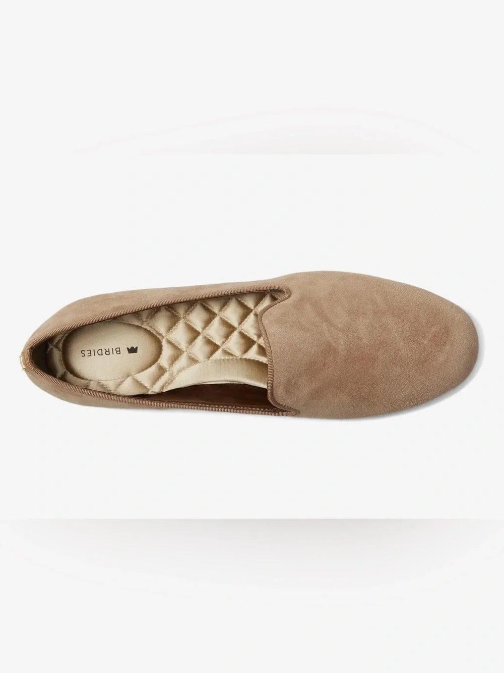 Birdies The Starling Latte Suede Slip loafers